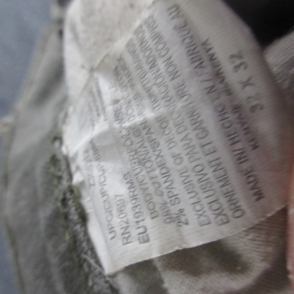 VINTAGE Dickies Jeans Men 32x31 Green‎ Straight Carpenter Distressed Work Y2K *